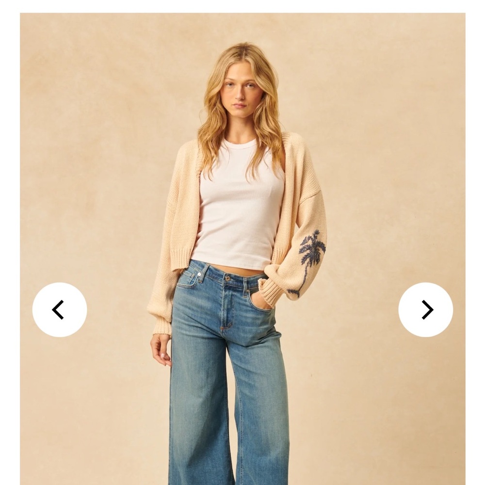 John + Jenn Cream Knit Sweater